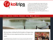 Tablet Screenshot of koitrips.com